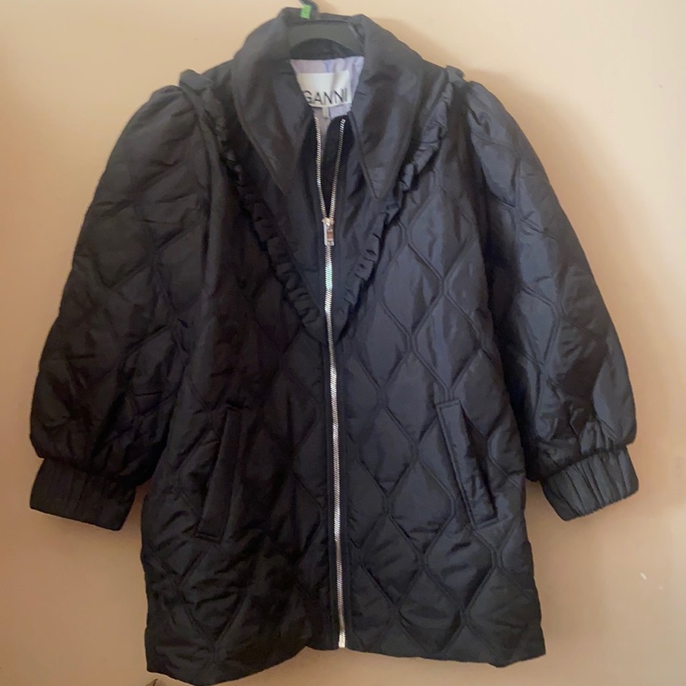 Ganni puffer coat